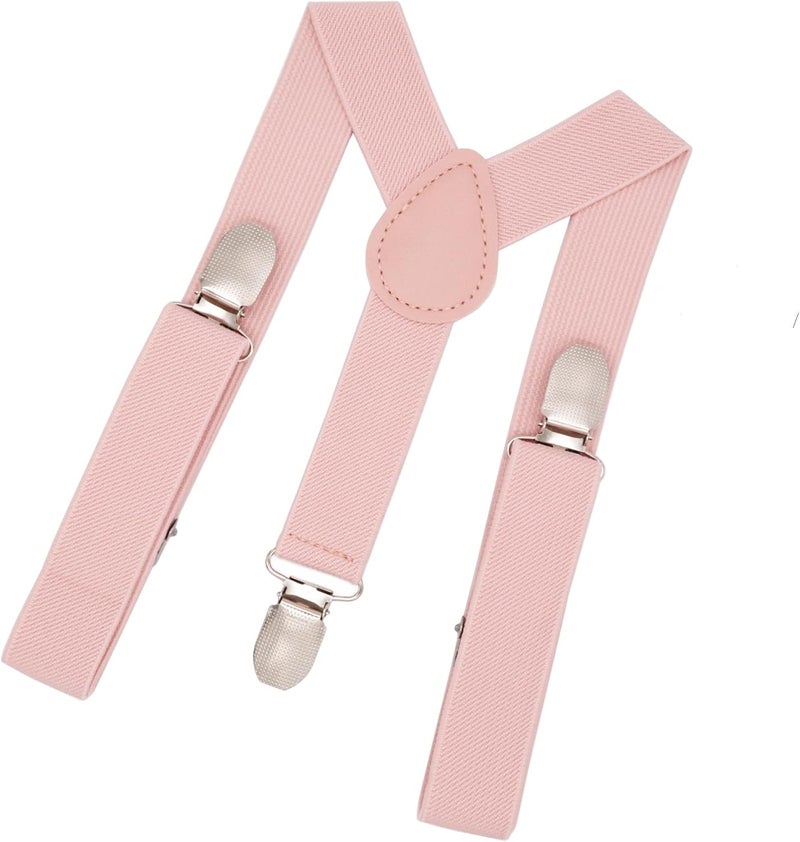 NumRealm Store Child Kids Suspenders Adjustable Y-Shape Elastic Braces with Non-Slip Silicone Pads Suitable for Boys Girls Toddler - Image 1